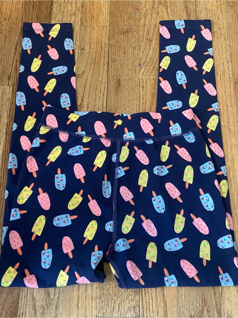 Rumi + Ryder Girls Colorful Popsicle Print Leggings - Size M (8-10)
